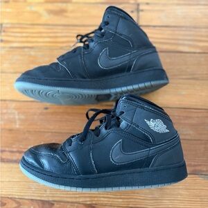 Jordan Kids Sneakers Black and Red